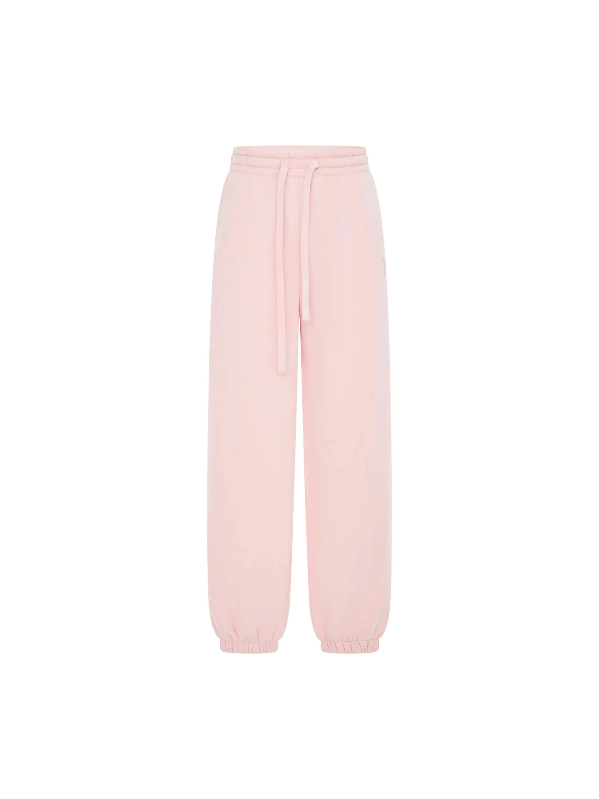 Cotton Drawstring Waist Pants