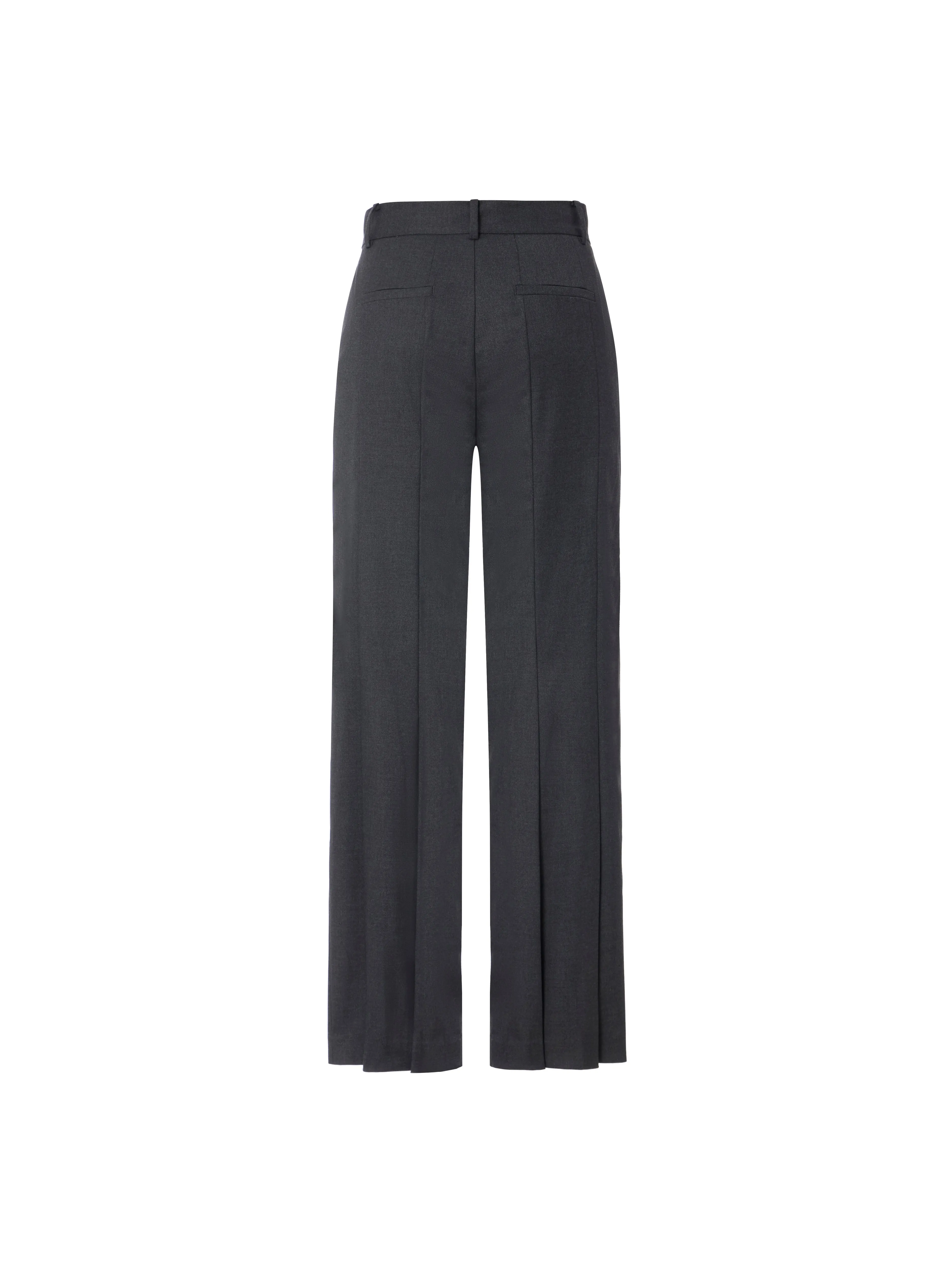 Creased Details Casual Trousers