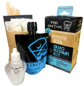 Ding Repair - Polyester [w Catalyst] Kit 4oz by Phix Doctor