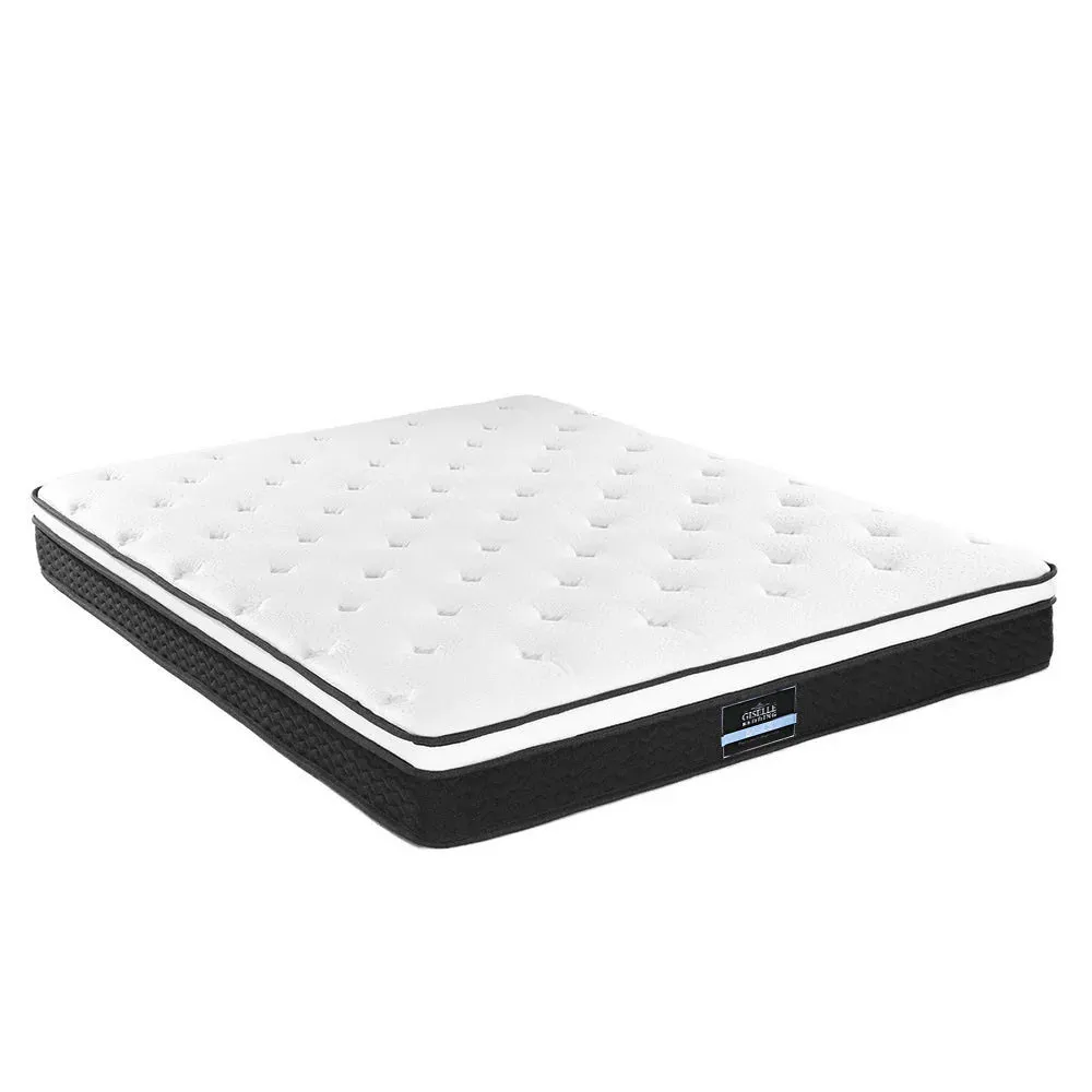 Double Package | Fion Boucle Storage Bed & Bonita Pillow Top Mattress (Medium Firm)