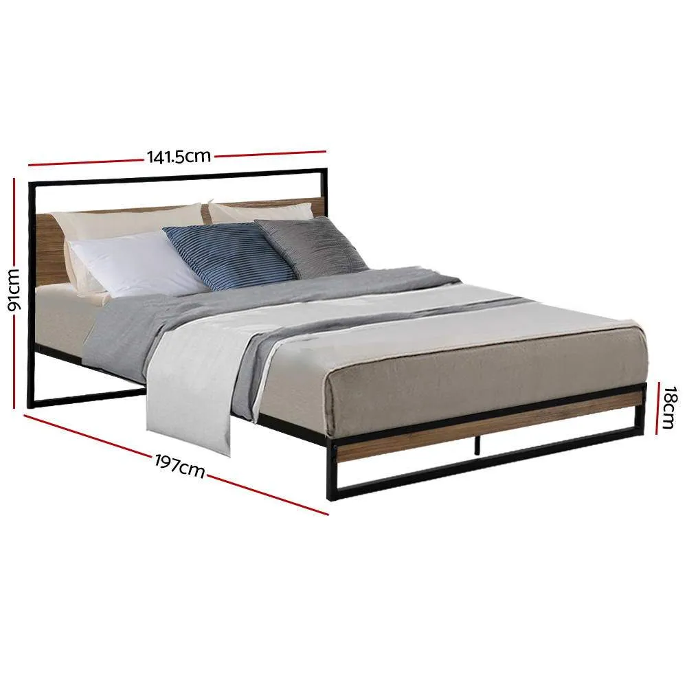 Double Package | Stockton Bed & Normay Series Pillow Top Mattress (Medium Firm)