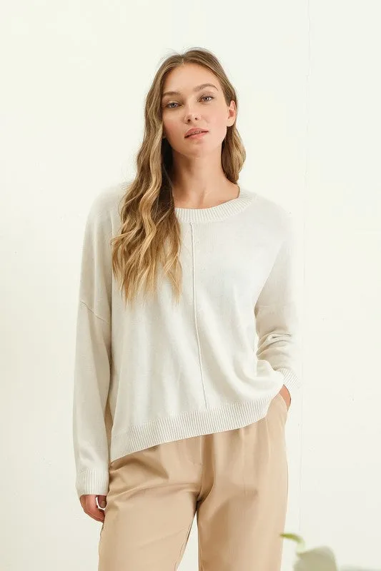 Extended Hours Sweater - Multiple Colors