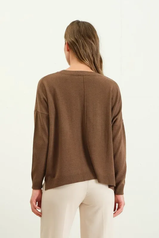 Extended Hours Sweater - Multiple Colors