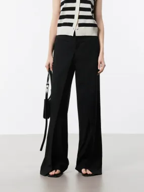 Front Pleated Straight Pants