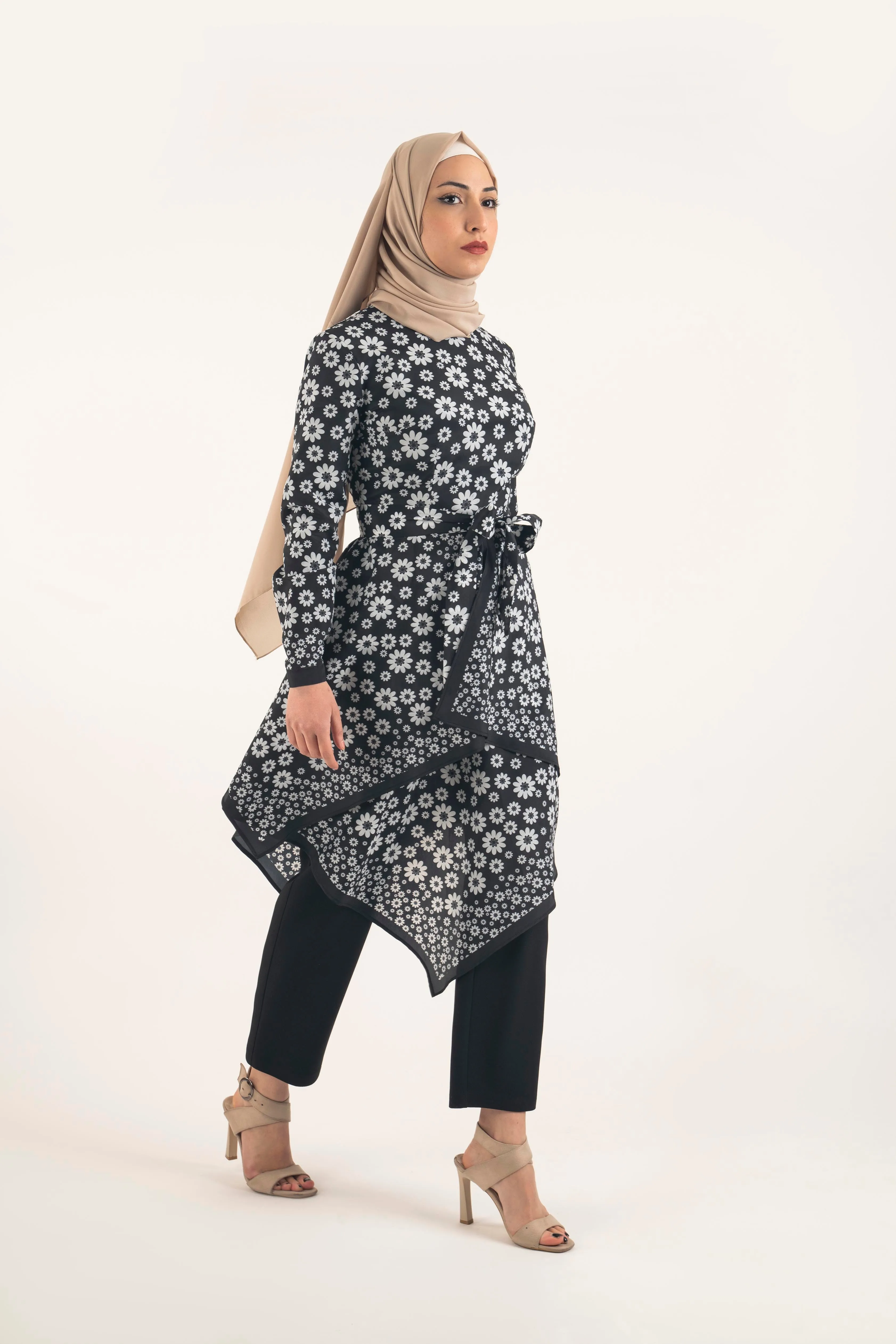 Gerbera Print Tunic