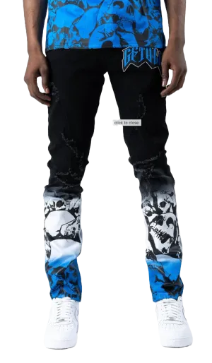 GFTD Skull Jeans