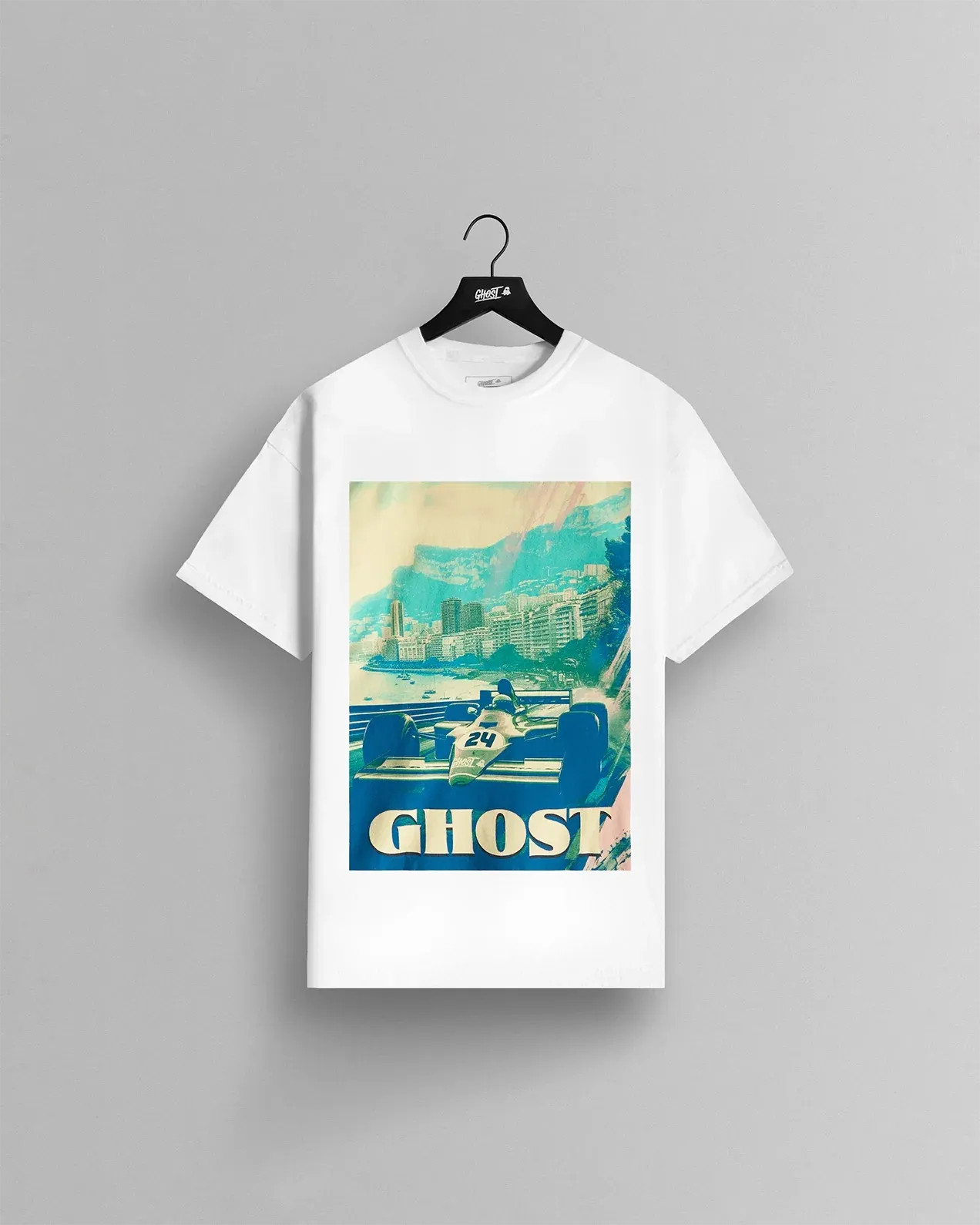 GHOST® ALL GAS TEE | WHITE