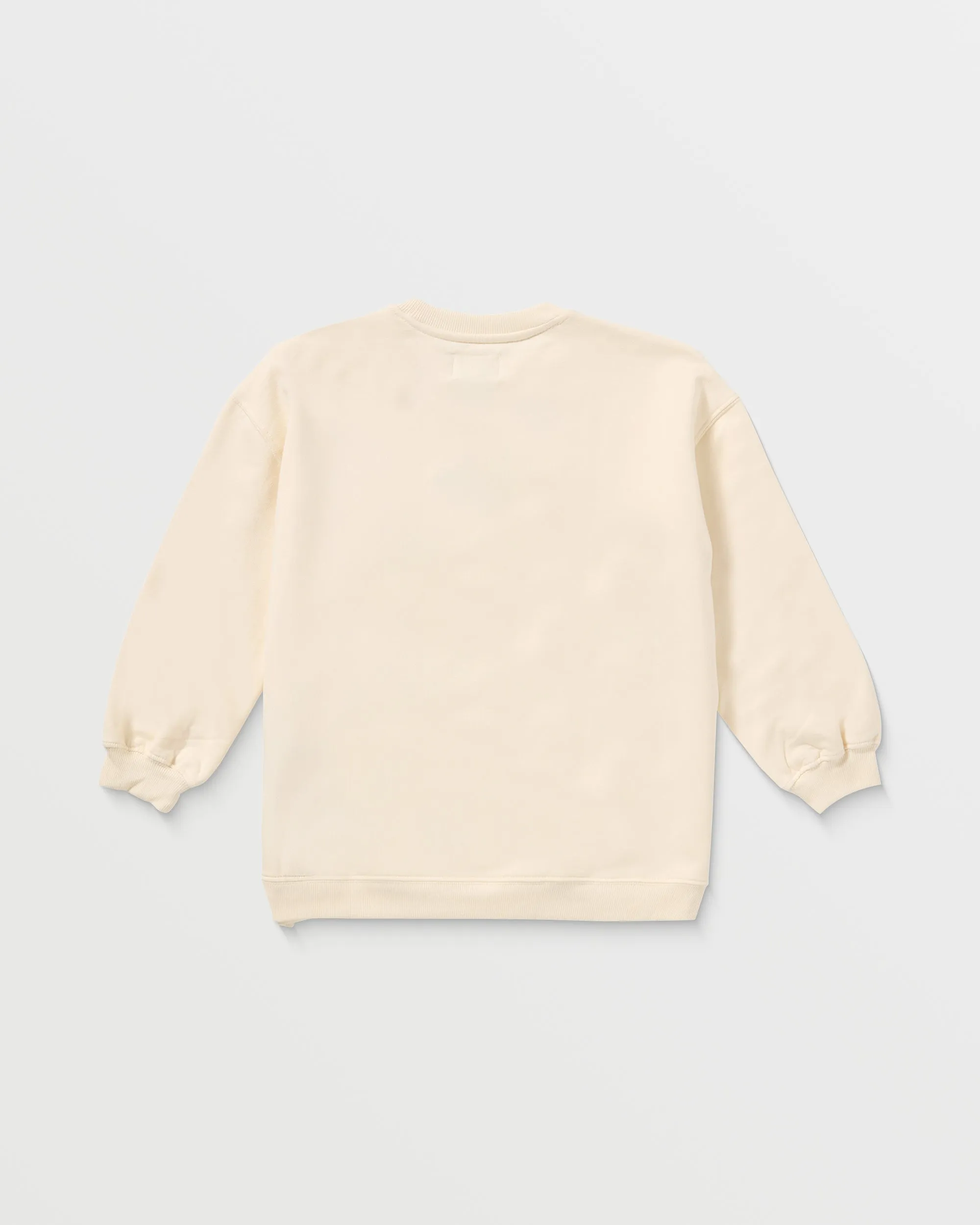 Girls Hibiscus State Fleece Crew - Coconut Milk