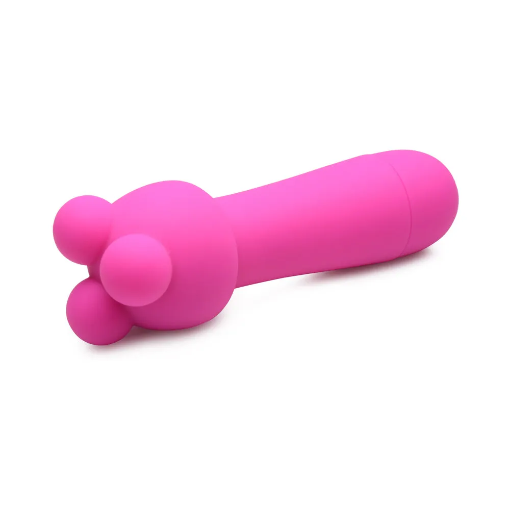 Gossip Rocket Mini Rechargeable Wand with 2 Attachments Magenta