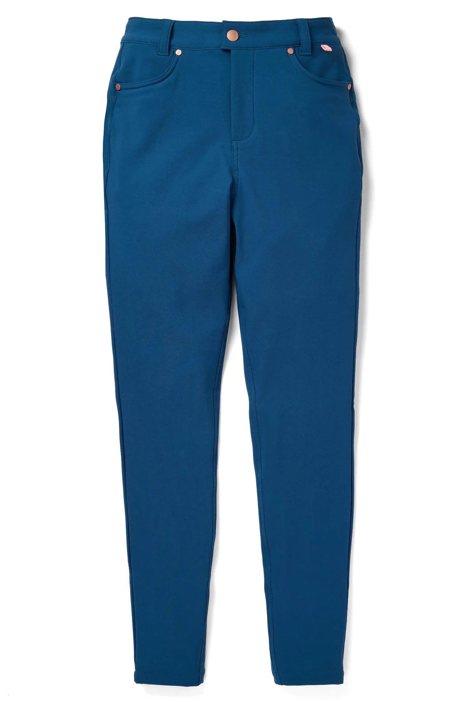 High-Abrasion Aventurite Skinny Outdoor Trousers - Ink Blue