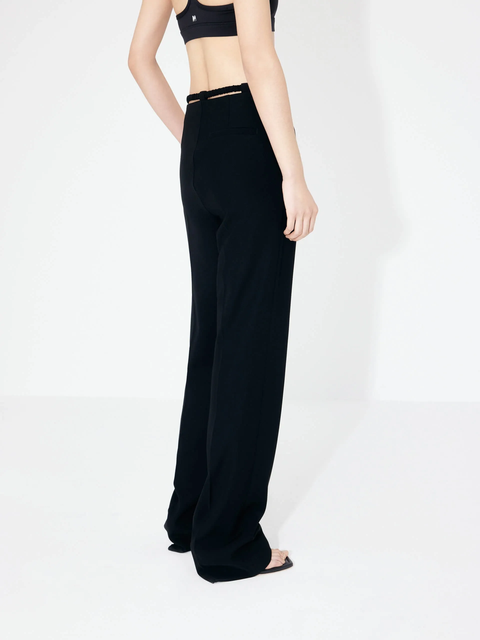 High Rise Suit Pants