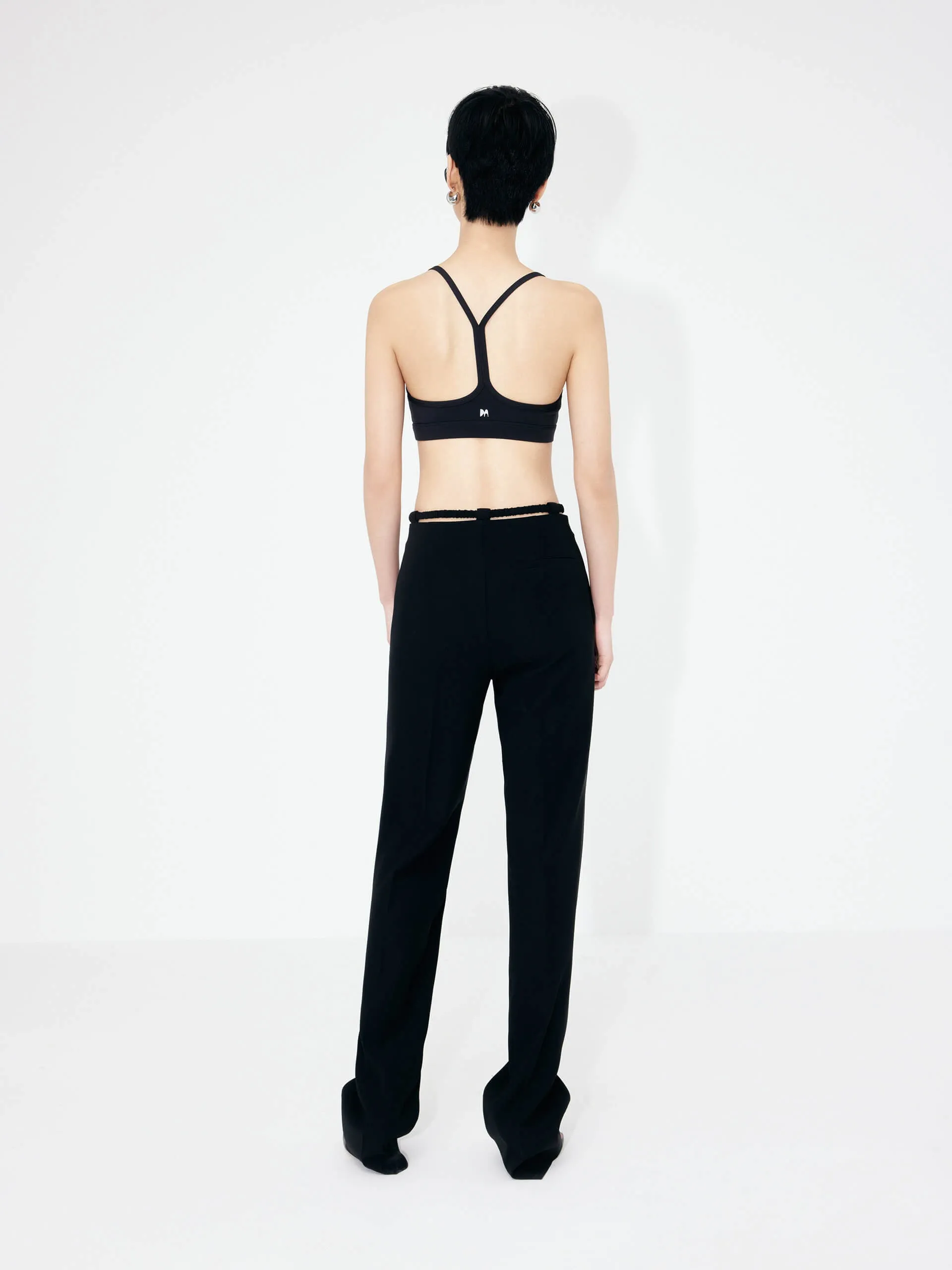 High Rise Suit Pants