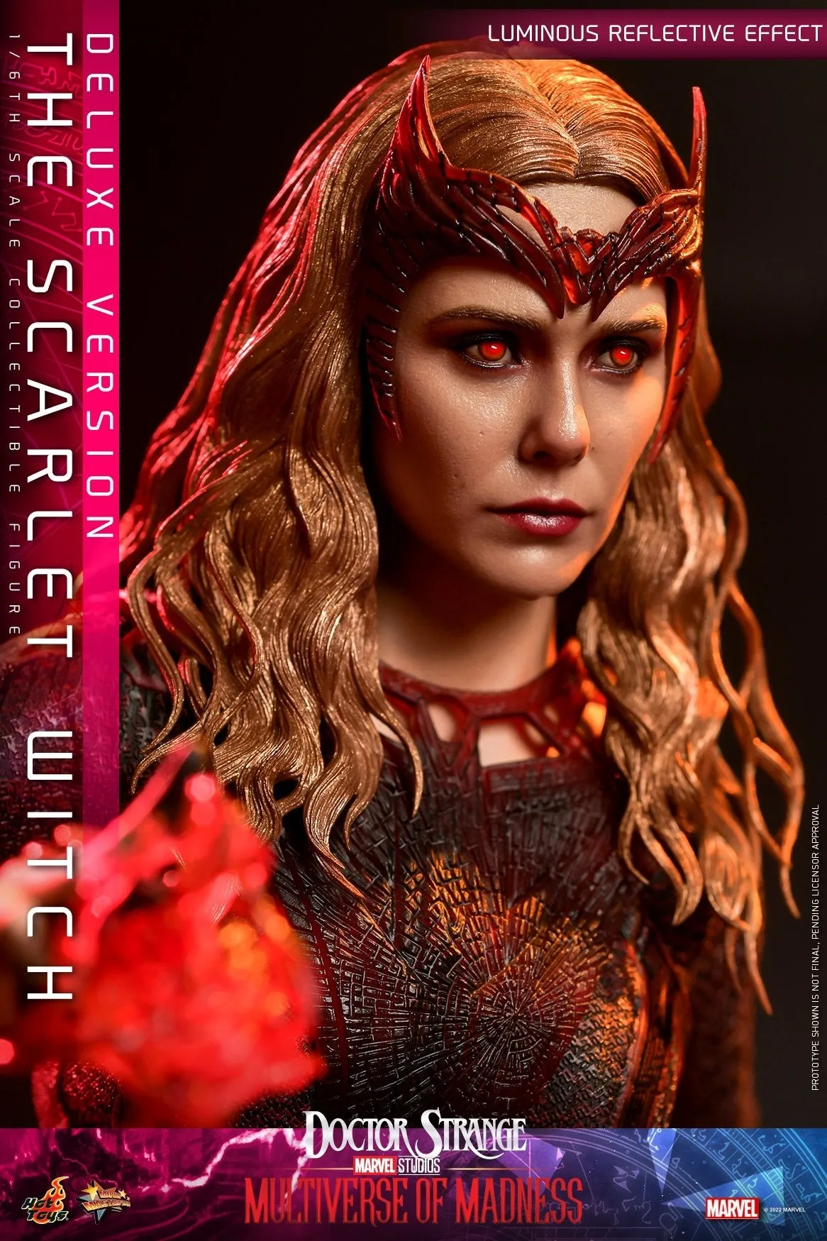 Hot Toys - MMS653 - Doctor Strange 2 - 1/6th scale The Scarlet Witch Collectible Figure (Deluxe Version)