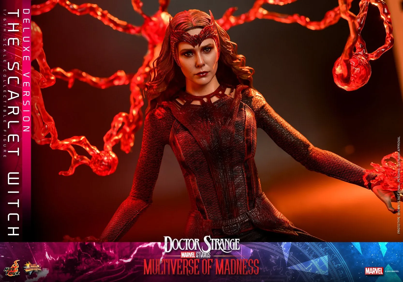 Hot Toys - MMS653 - Doctor Strange 2 - 1/6th scale The Scarlet Witch Collectible Figure (Deluxe Version)