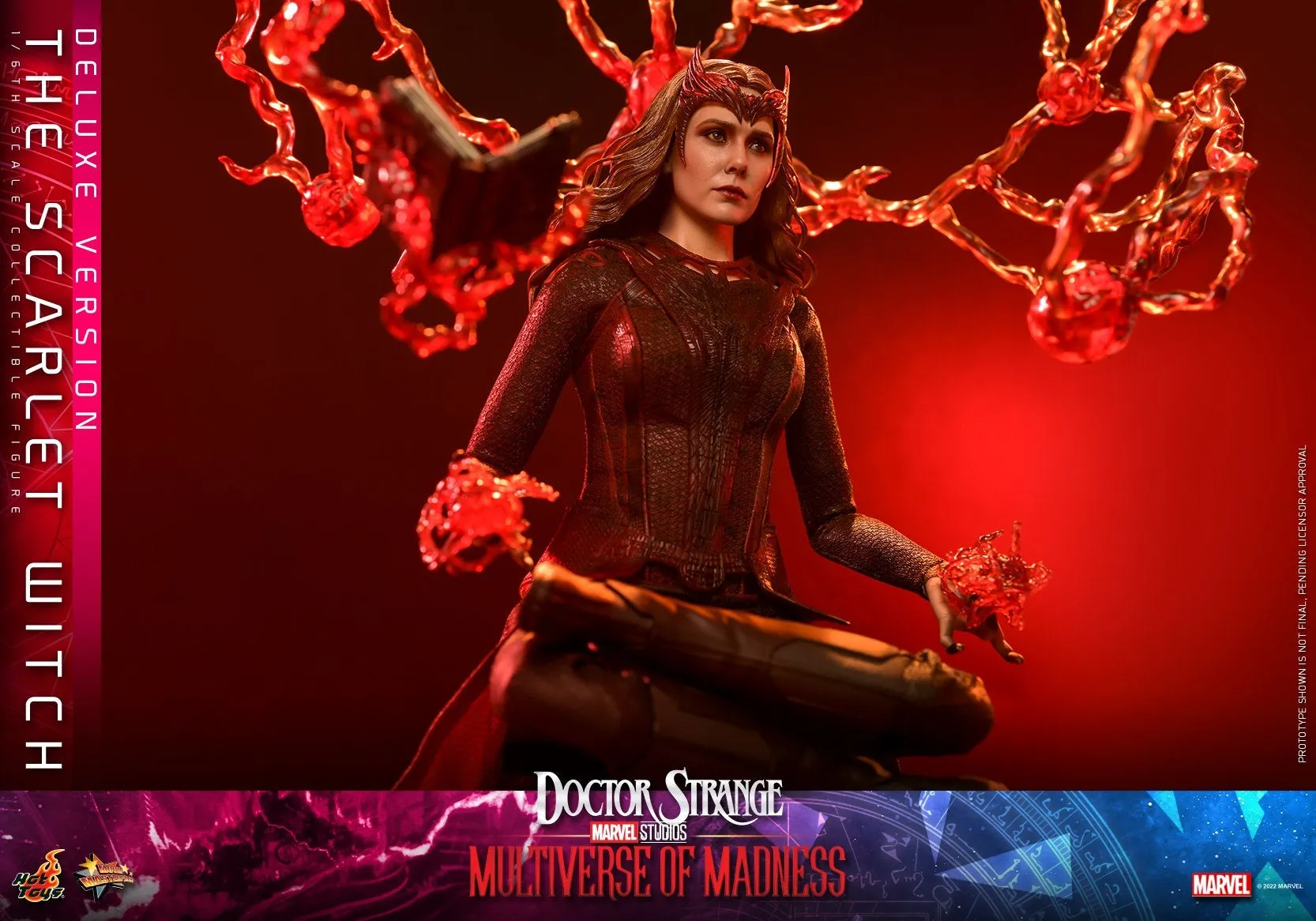 Hot Toys - MMS653 - Doctor Strange 2 - 1/6th scale The Scarlet Witch Collectible Figure (Deluxe Version)