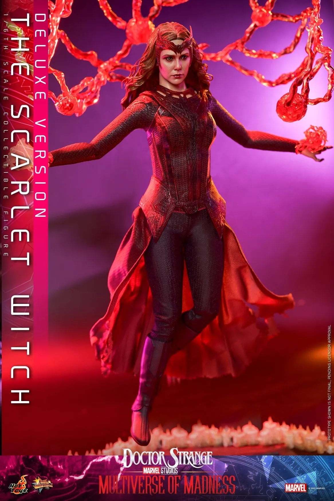 Hot Toys - MMS653 - Doctor Strange 2 - 1/6th scale The Scarlet Witch Collectible Figure (Deluxe Version)