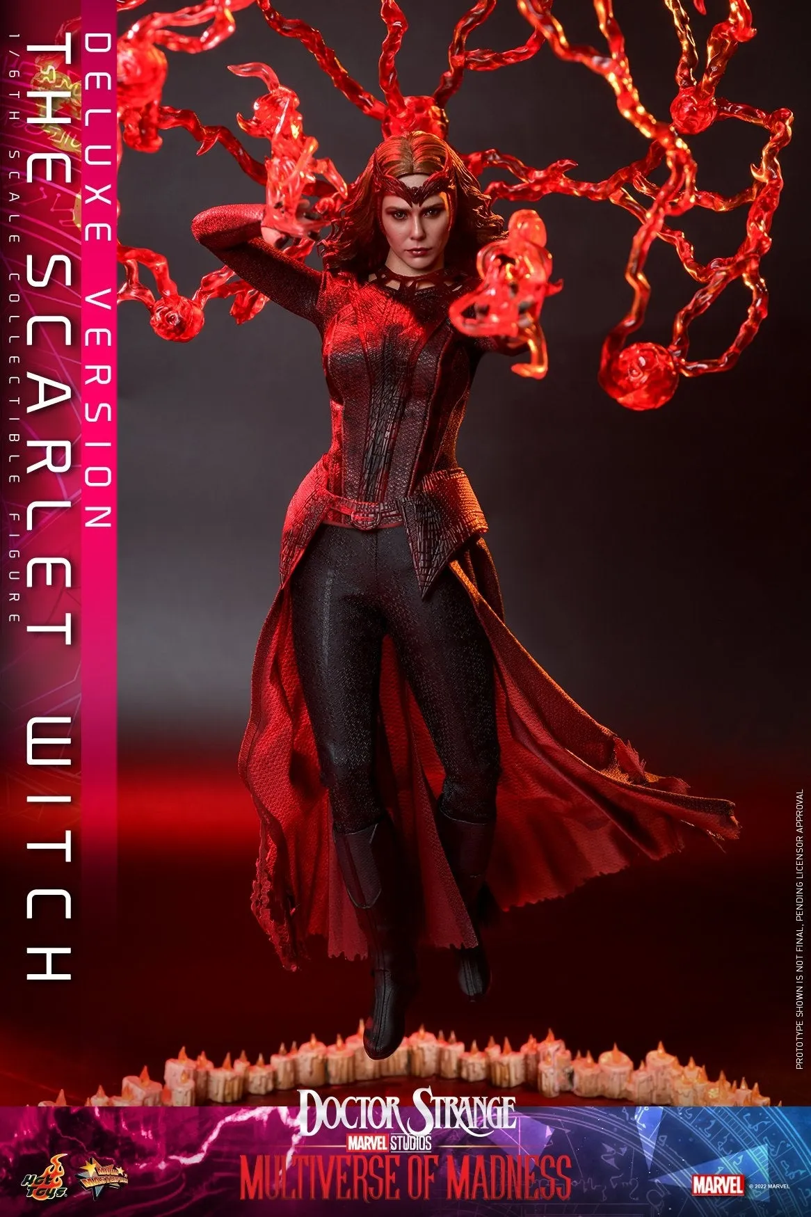 Hot Toys - MMS653 - Doctor Strange 2 - 1/6th scale The Scarlet Witch Collectible Figure (Deluxe Version)