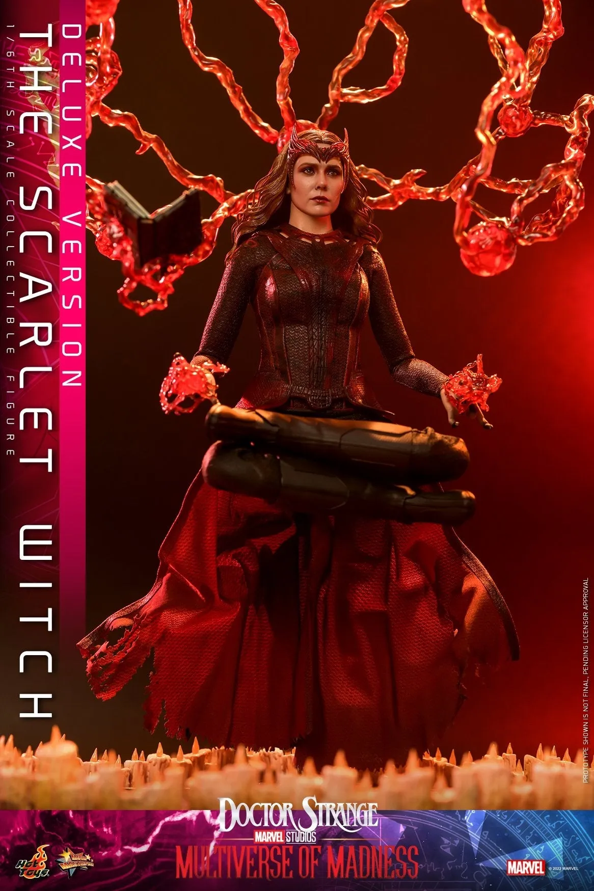 Hot Toys - MMS653 - Doctor Strange 2 - 1/6th scale The Scarlet Witch Collectible Figure (Deluxe Version)