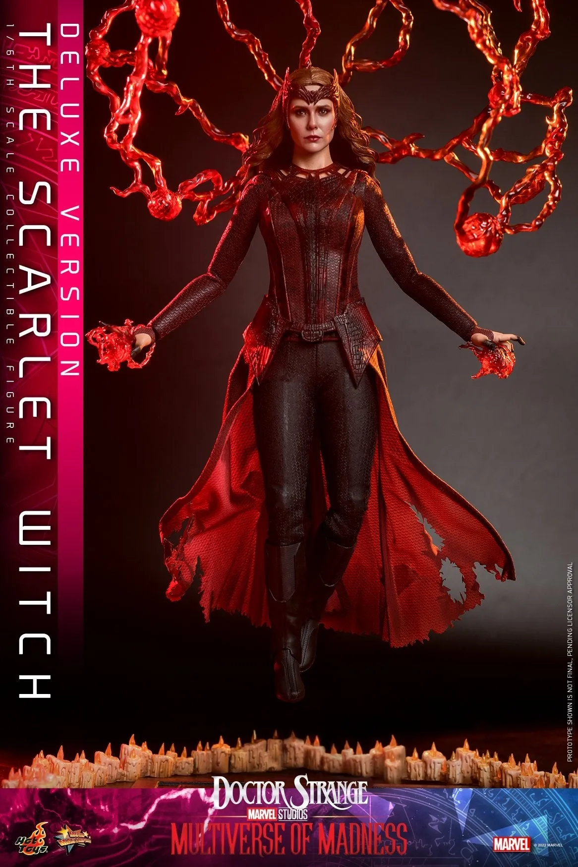 Hot Toys - MMS653 - Doctor Strange 2 - 1/6th scale The Scarlet Witch Collectible Figure (Deluxe Version)