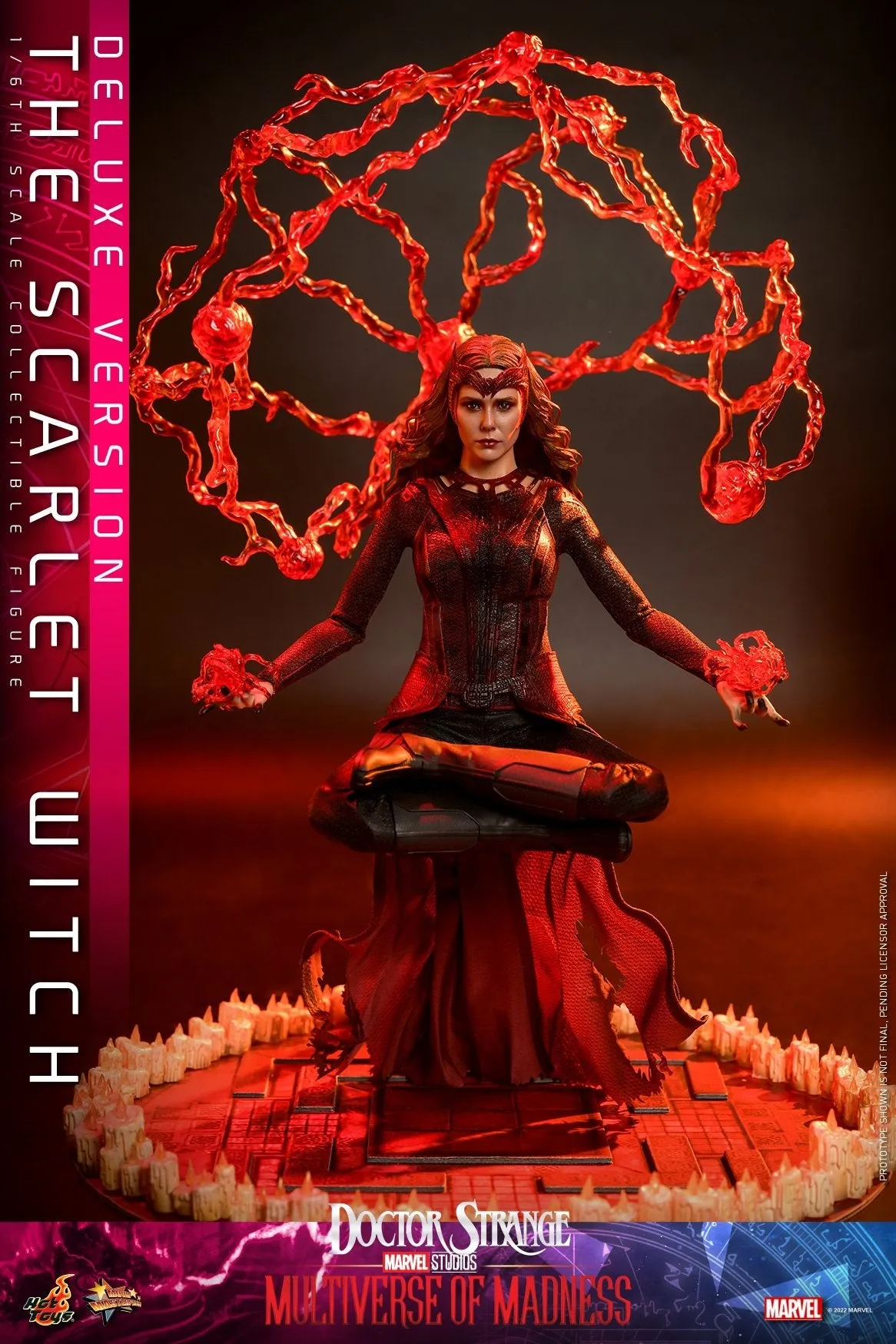 Hot Toys - MMS653 - Doctor Strange 2 - 1/6th scale The Scarlet Witch Collectible Figure (Deluxe Version)