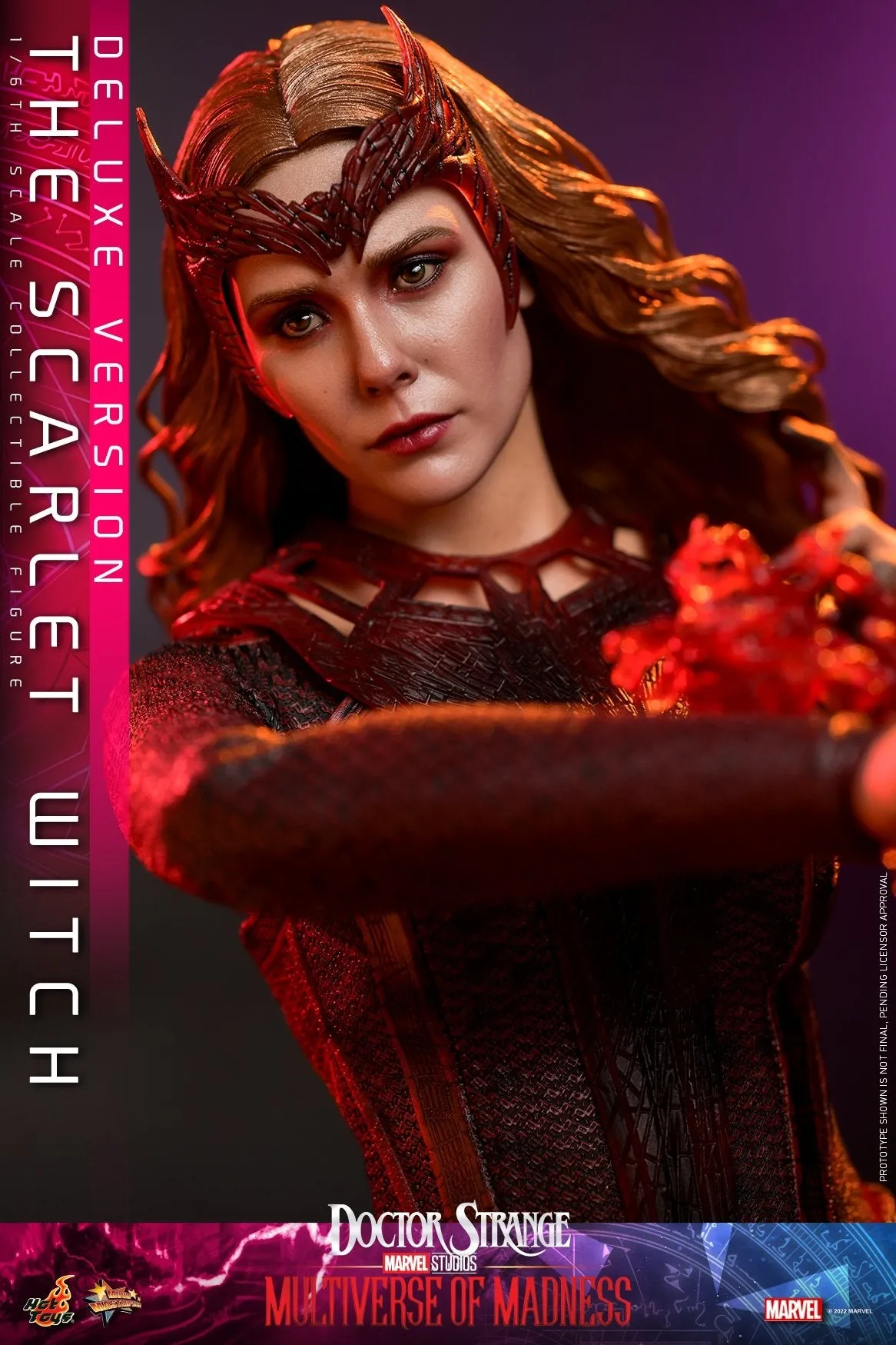 Hot Toys - MMS653 - Doctor Strange 2 - 1/6th scale The Scarlet Witch Collectible Figure (Deluxe Version)