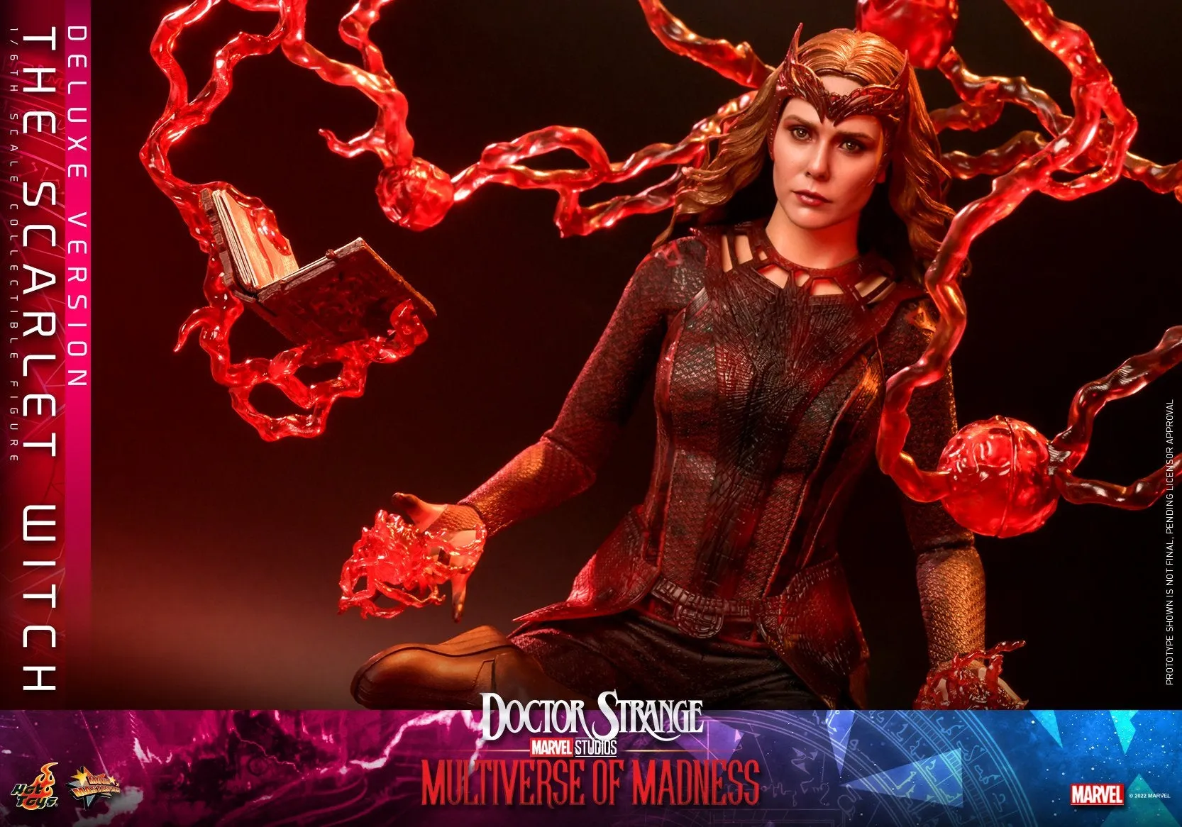 Hot Toys - MMS653 - Doctor Strange 2 - 1/6th scale The Scarlet Witch Collectible Figure (Deluxe Version)