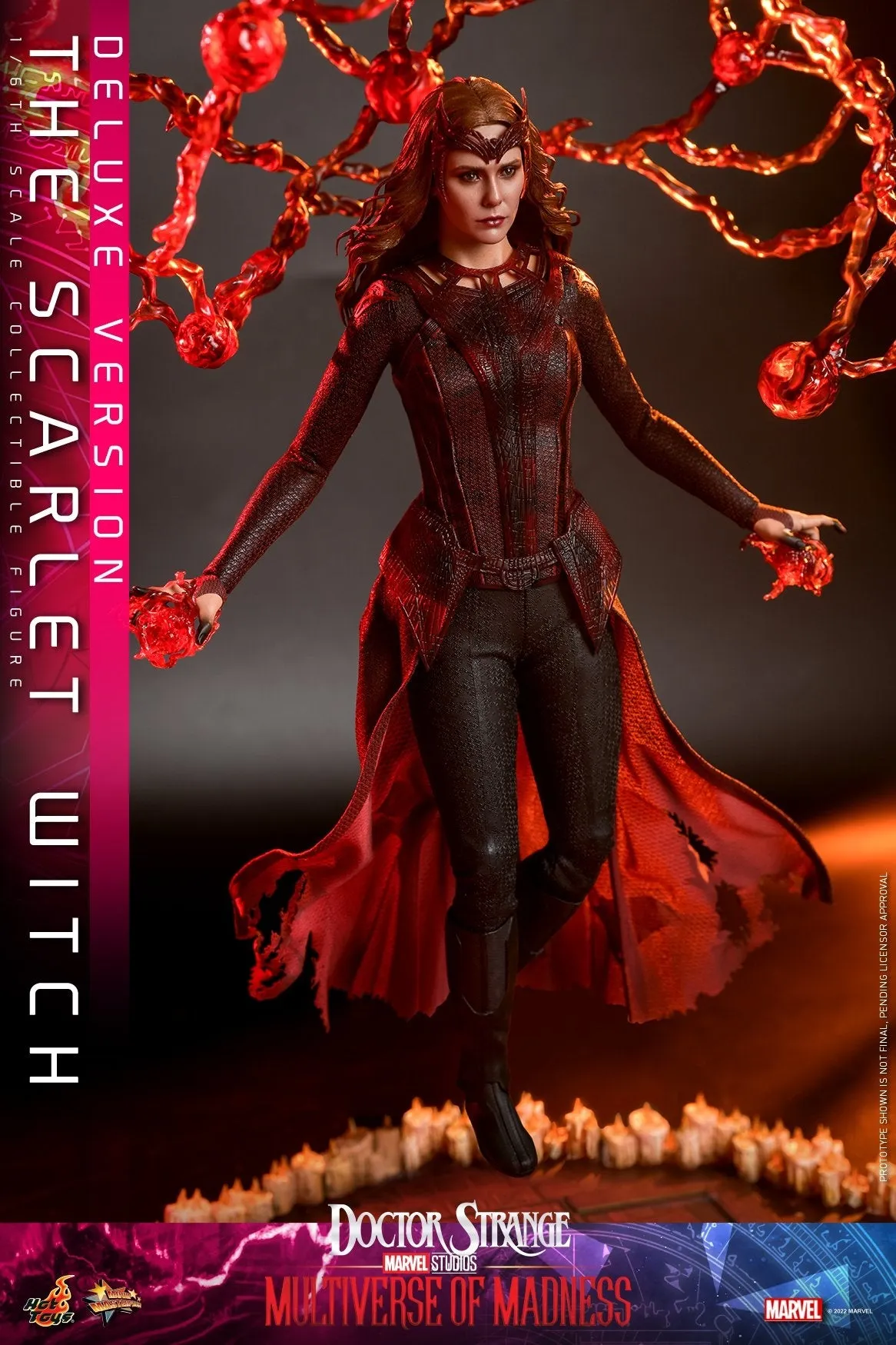 Hot Toys - MMS653 - Doctor Strange 2 - 1/6th scale The Scarlet Witch Collectible Figure (Deluxe Version)