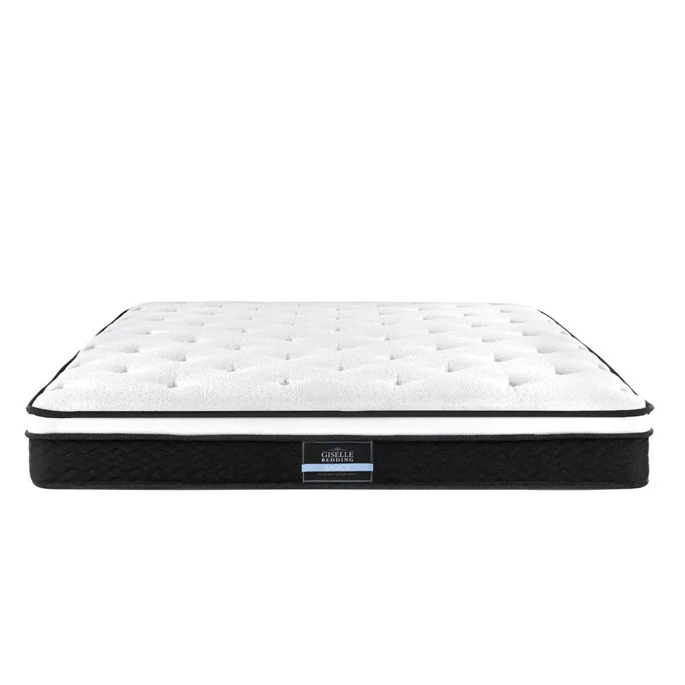 King Package | Fion Boucle Storage Bed & Bonita Euro Top Mattress (Medium Firm)