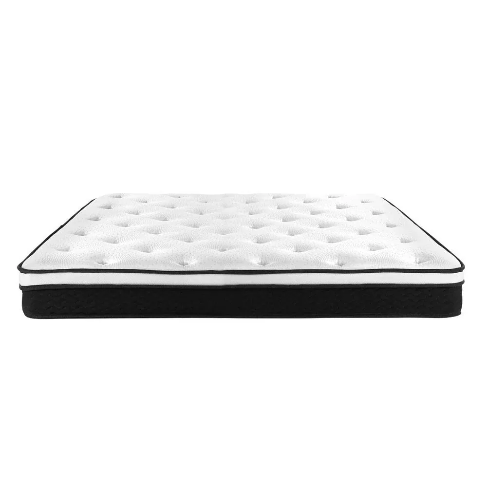 King Single Package | Fion Boucle Storage Bed & Bonita Euro Top Mattress (Medium Firm)