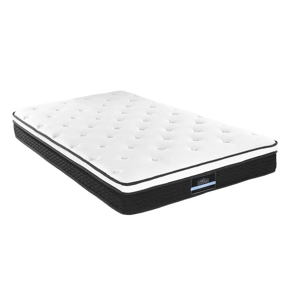 King Single Package | Fion Boucle Storage Bed & Bonita Euro Top Mattress (Medium Firm)