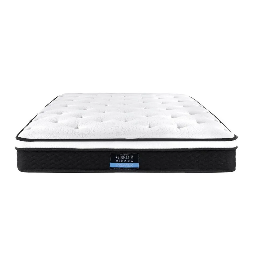 King Single Package | Stockton Bed Frame & Bonita Euro Top Mattress (Medium Firm)