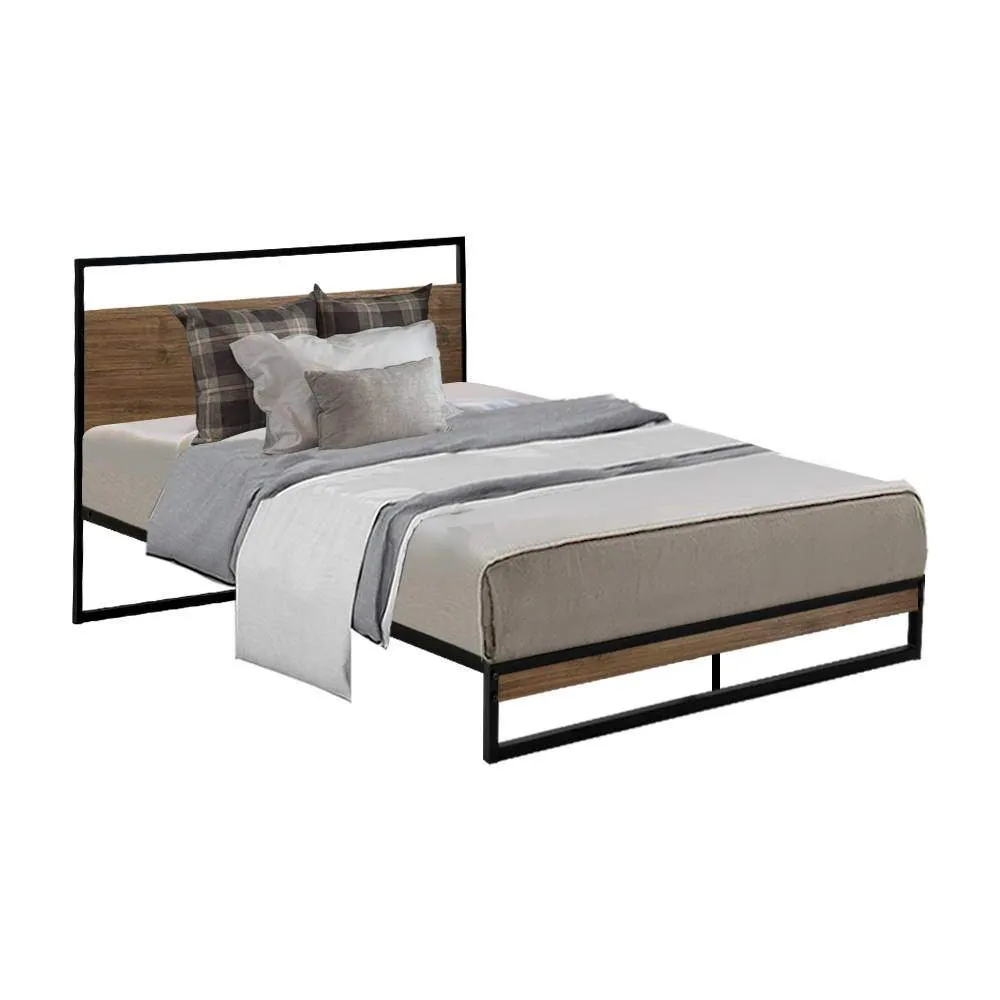 King Single Package | Stockton Bed Frame & Bonita Euro Top Mattress (Medium Firm)