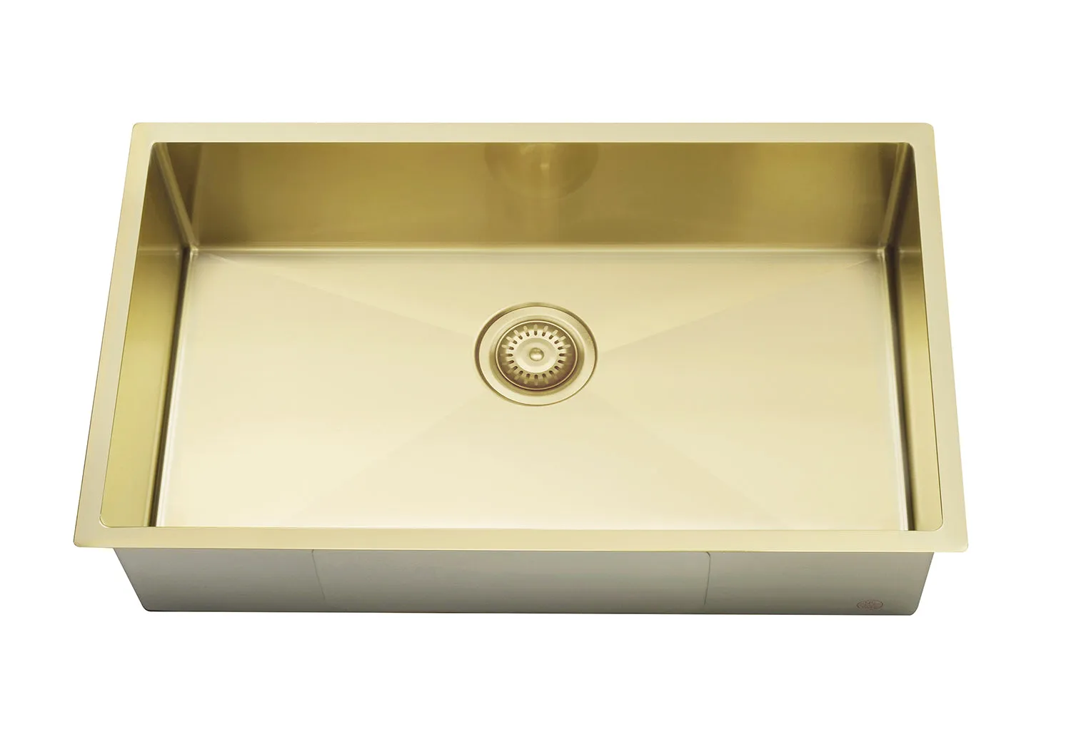 Lavello Kitchen Sink - Single Bowl 760 x 440 - PVD Brushed Bronze Gold