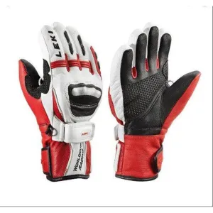 Leki World Cup Jr Pro White Gloves 5.0