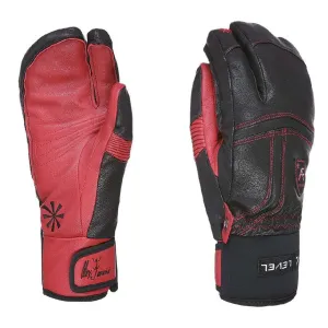 Level Off Piste Leather Trigger Men's Glove Red