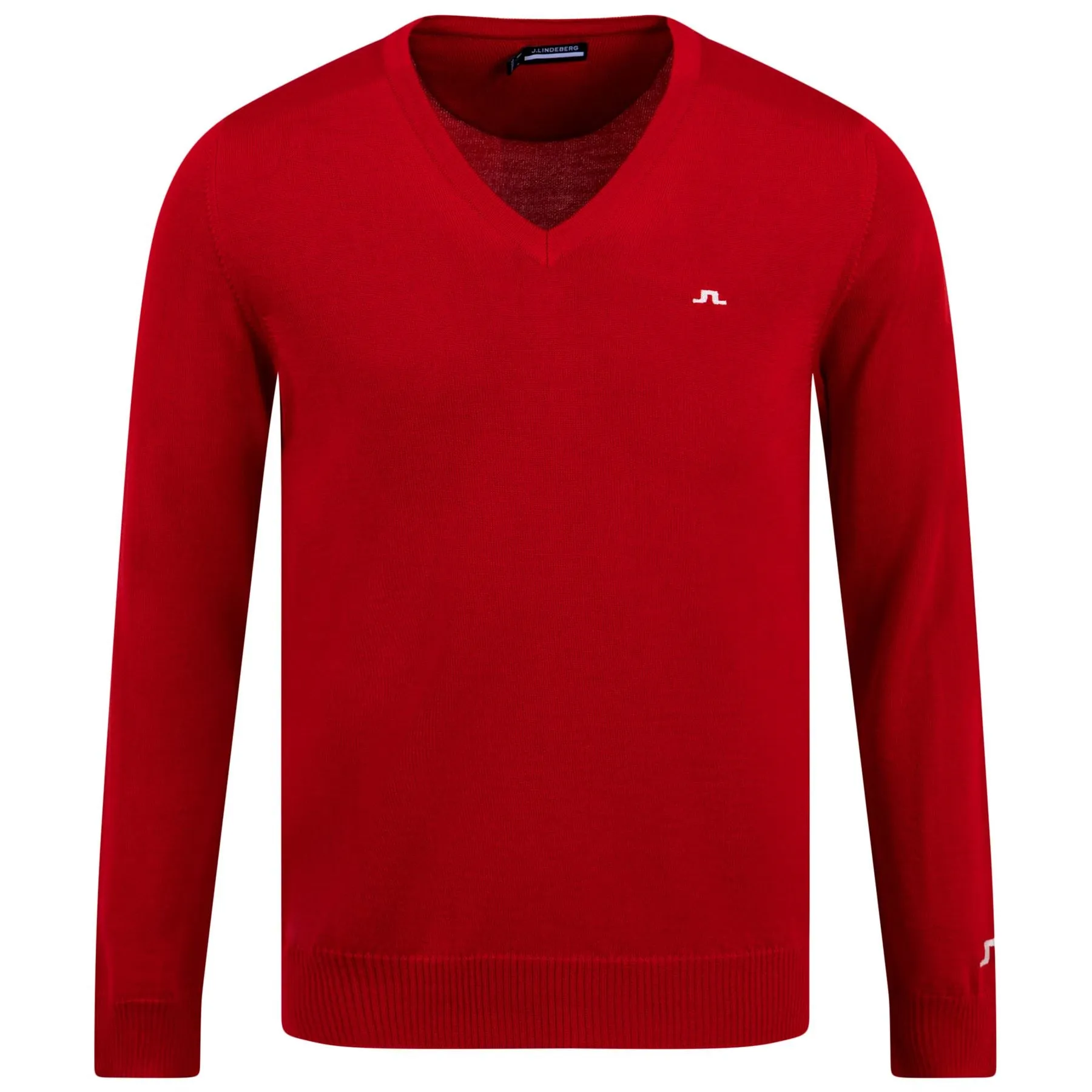 Lymann Knitted Sweater Fiery Red - SS23