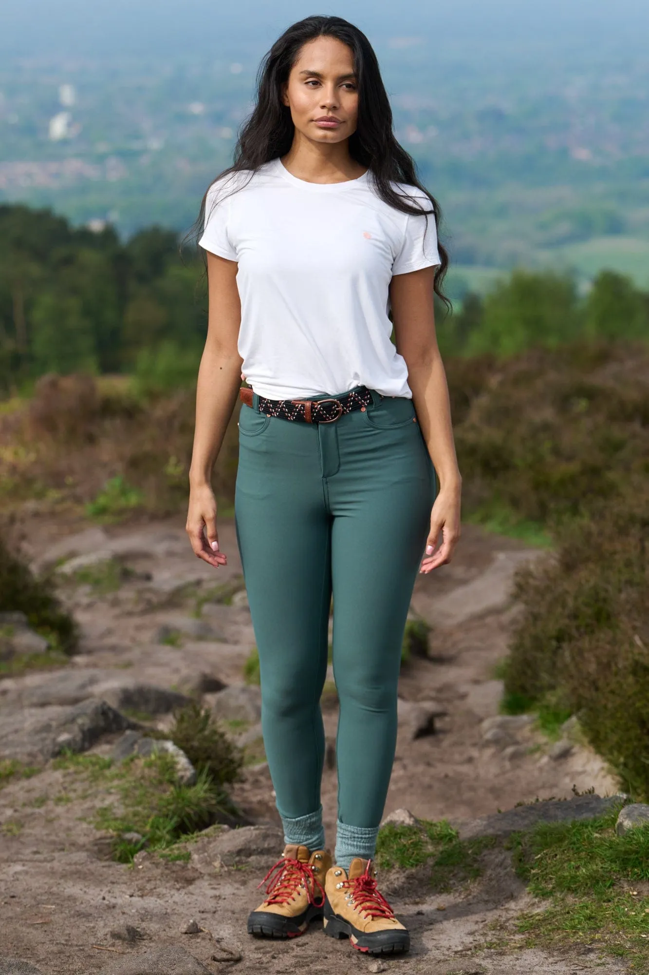 MAX Stretch Skinny Outdoor Trousers - Laurel