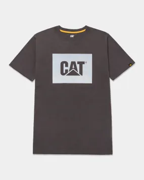 MEN'S CAT REFLECTIVE GRAPHIC T-SHIRT