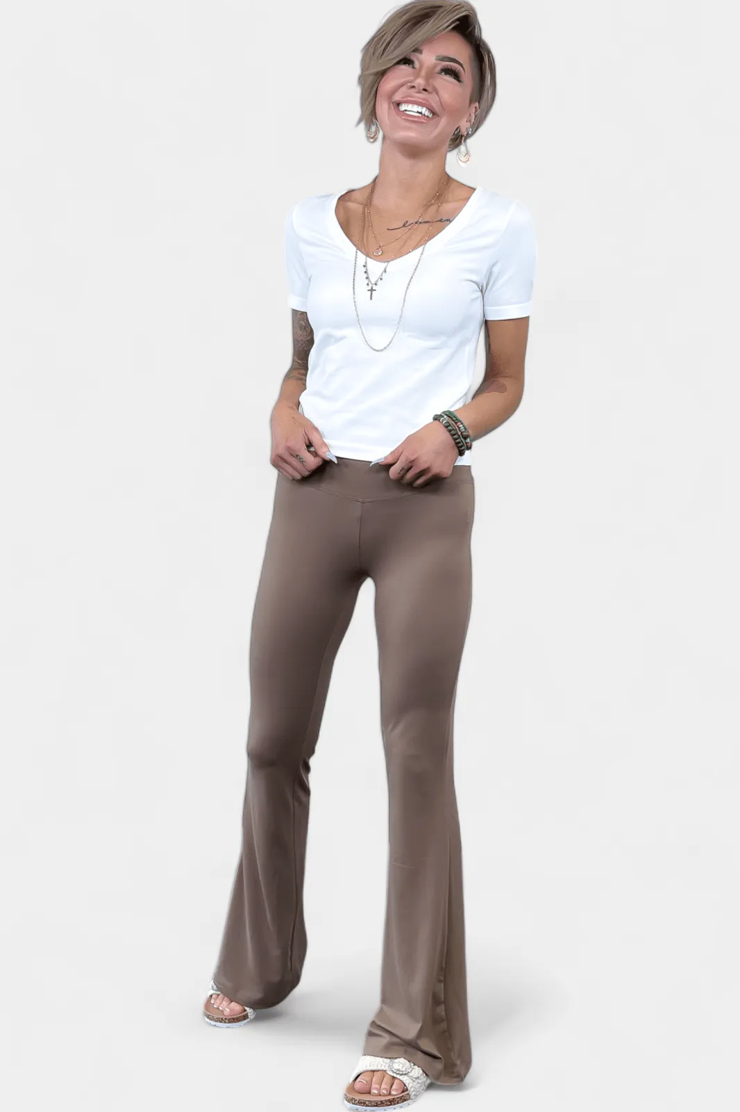 Mocha Buttery Yoga Pants