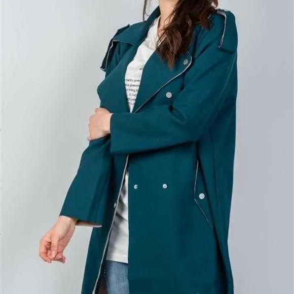 Modern Teal Jacket