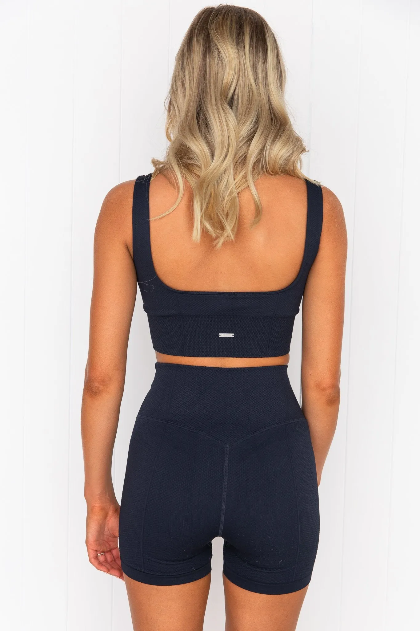 Navy Luxe Seamless Bra