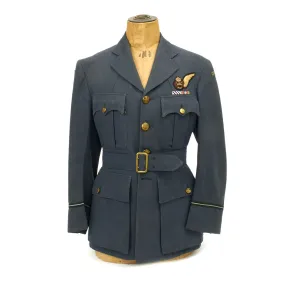 Original WWII Royal Canadian Air Force Wireless Operator Air Gunner Tunic - Distinguished Flying Cross