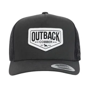 Outback Cobber Winton Trucker Cap - Charcoal