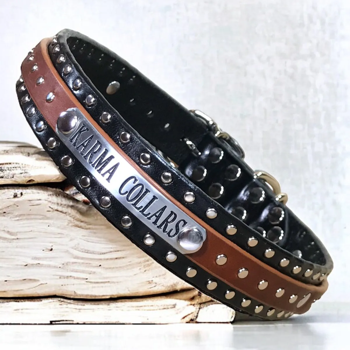 Pub Leather Dog Collar