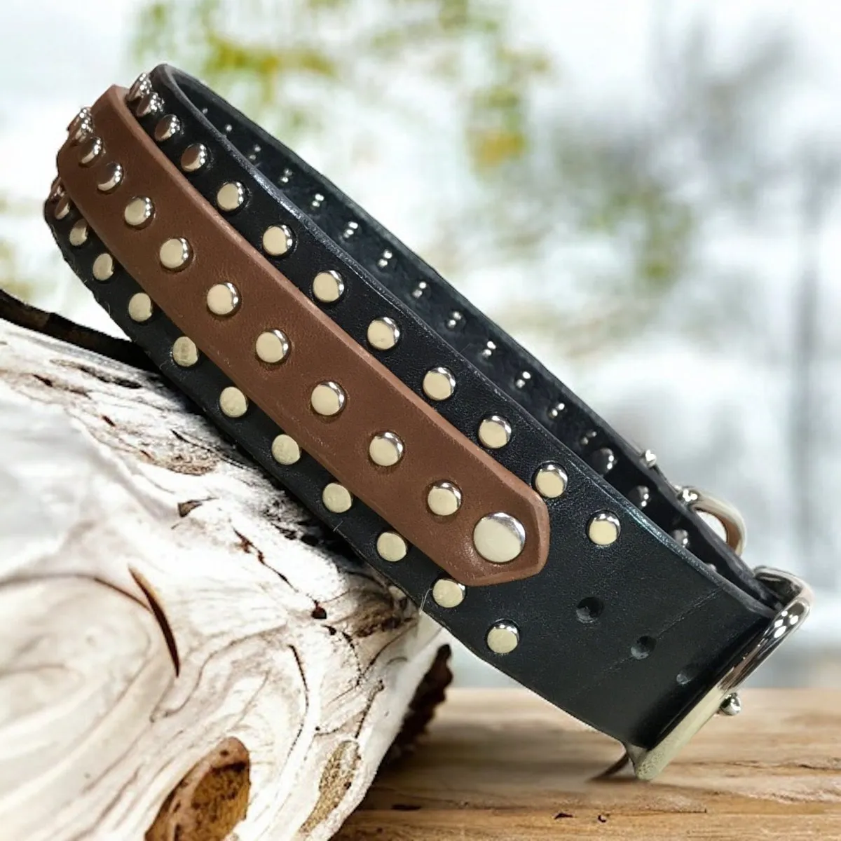 Pub Leather Dog Collar