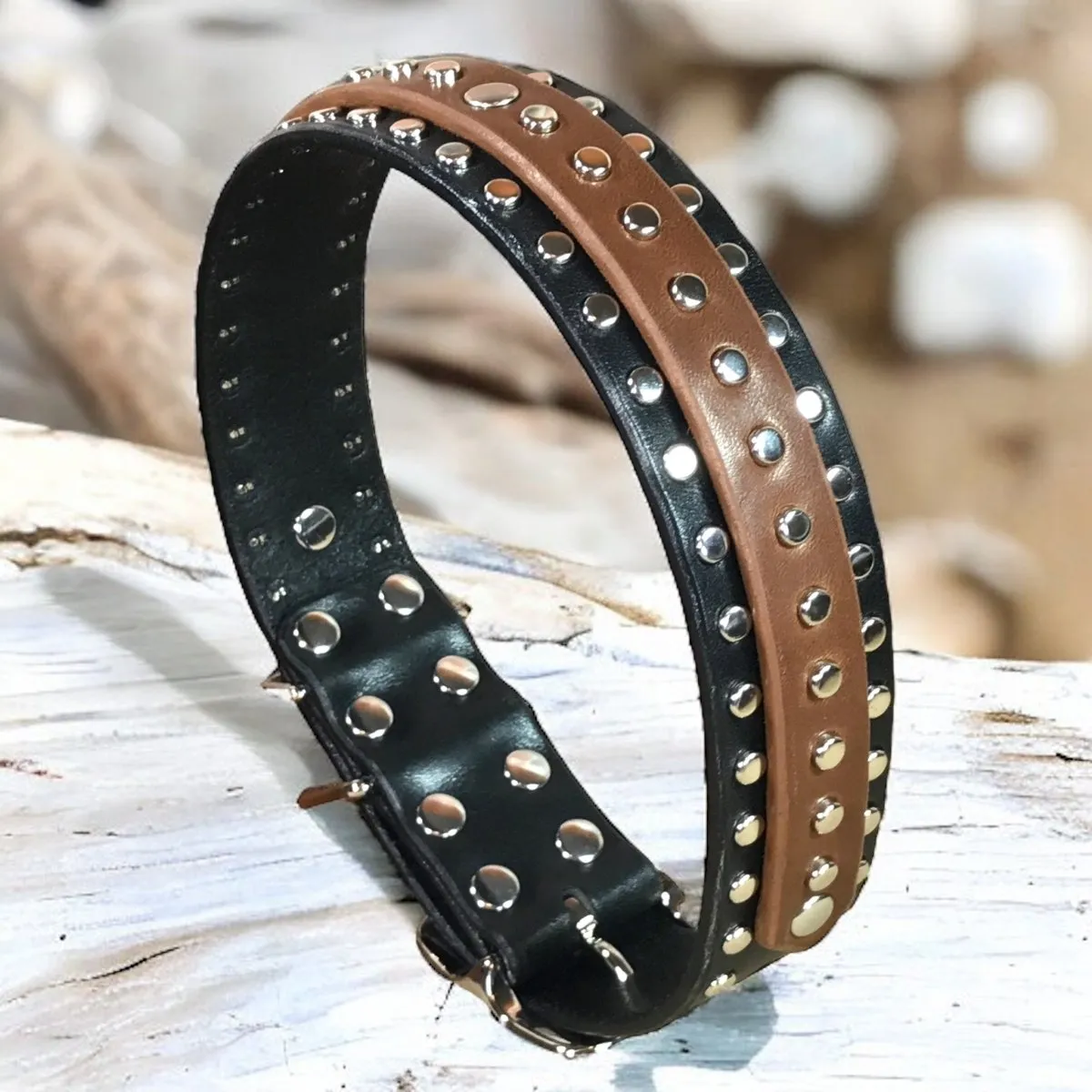 Pub Leather Dog Collar