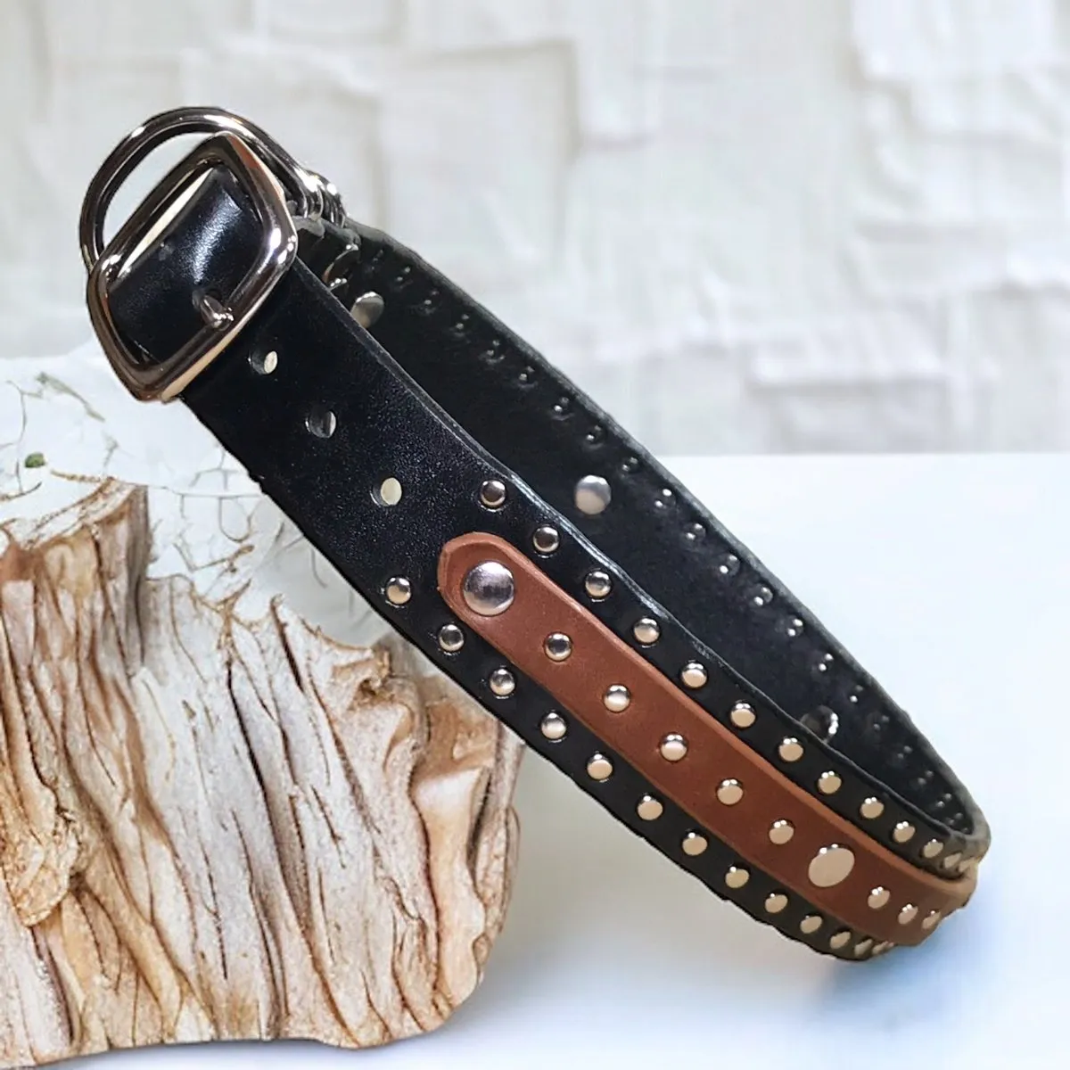 Pub Leather Dog Collar