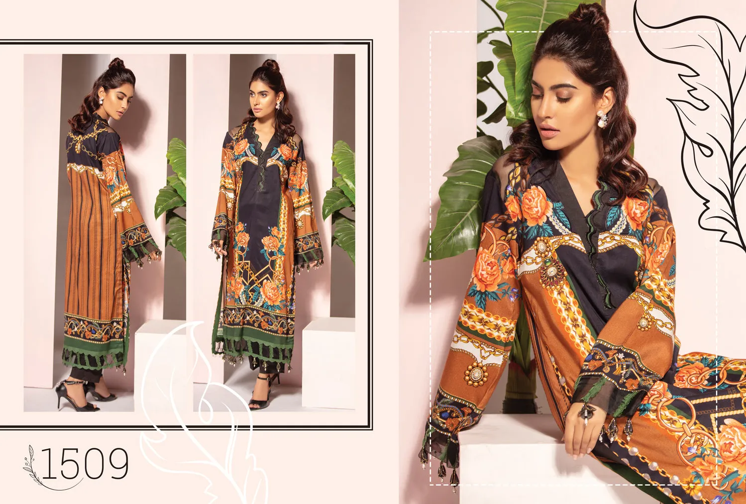 Rang Rasiya Winter Tunic Collection 2019 –  Design - 1509