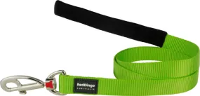 Red Dingo Leash Lime Green Small 15mm 6ft