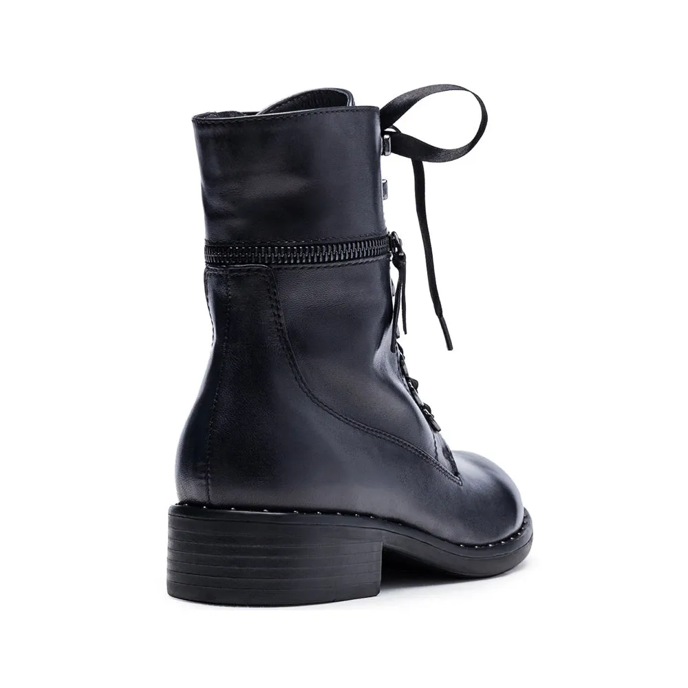 Regarde Le Ciel Roxana 04 Boot Black Delice Leather (Women's)